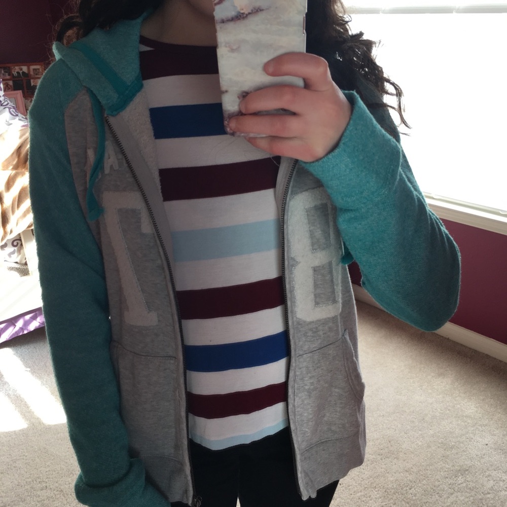 Teal Aeropostale Jacket